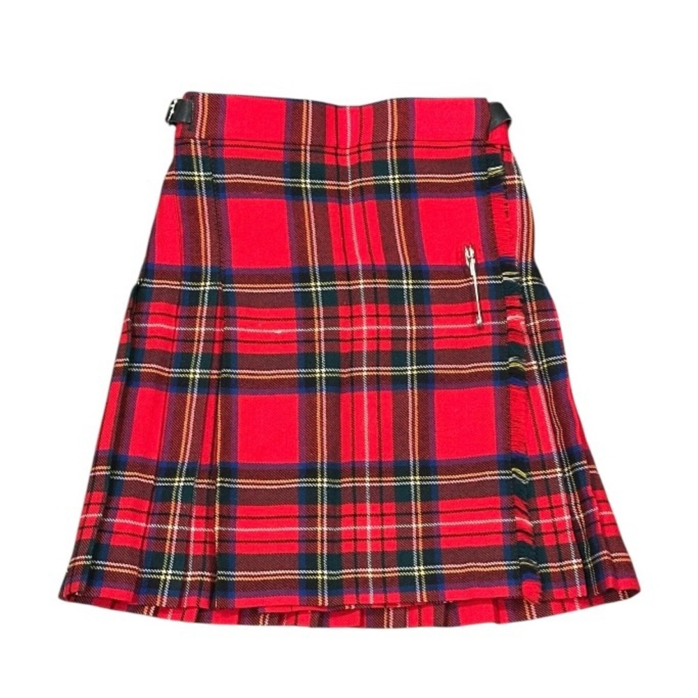 Scottish Wool Girls Mini Skirt Age 6